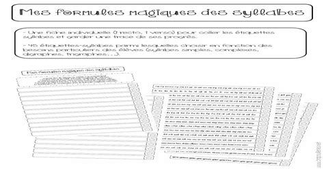 MES FORMULES